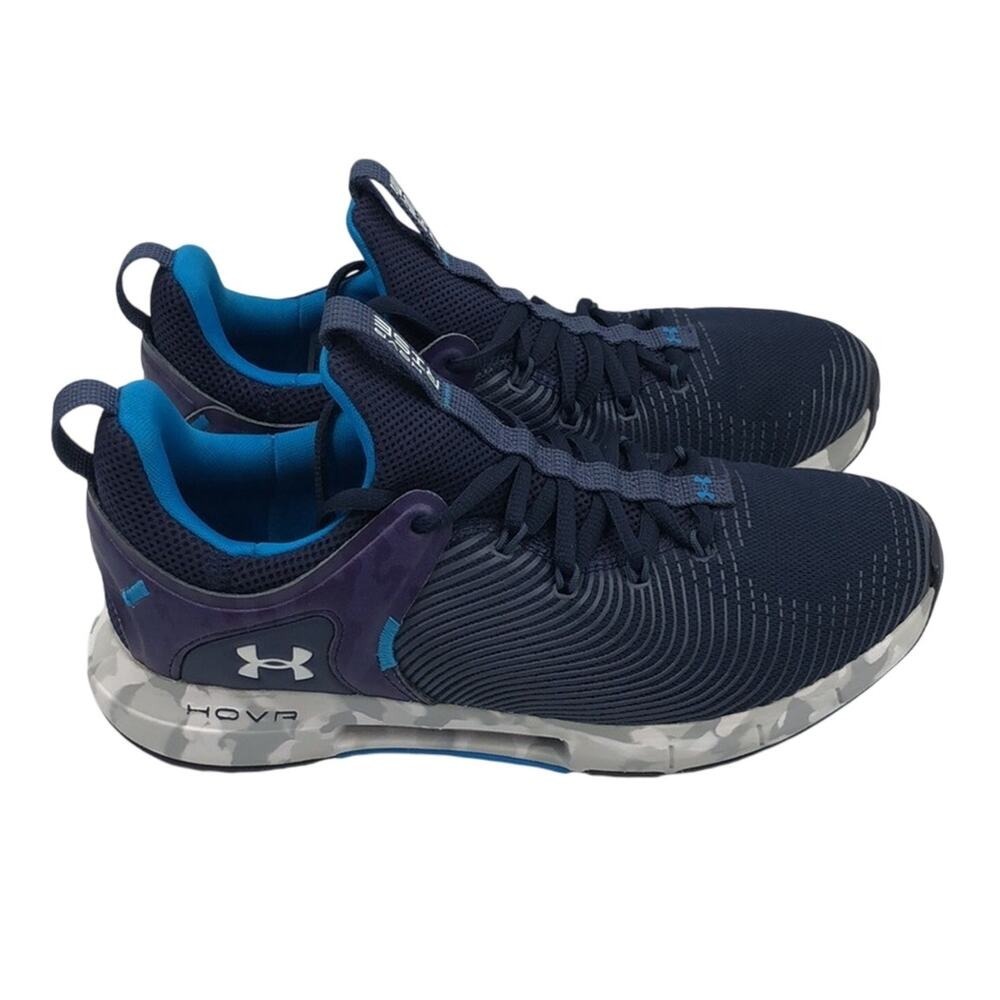 Under Armour HOVR Rise Navy Blue Training Shoes‎ 3023512-400 Womens Sz 7.5